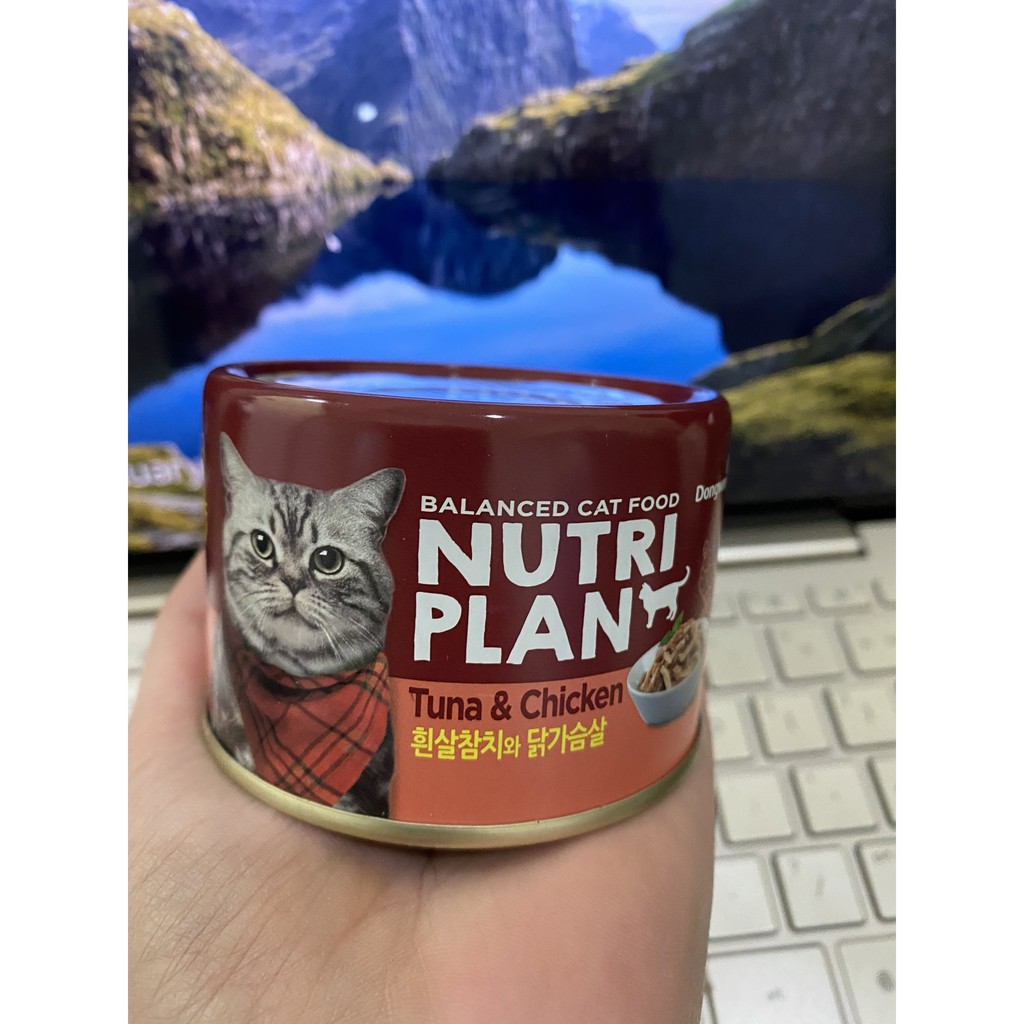 Pate cá ngừ mix vị đóng hộp Nutri Plan cho mèo cưng – Boss Garden