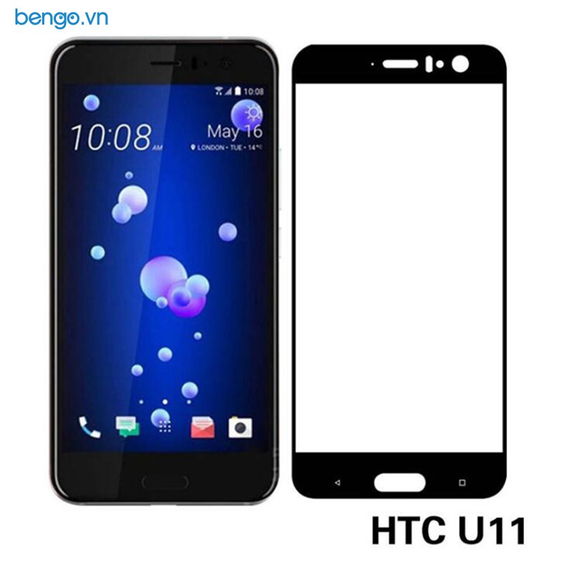 Dán màn hình cường lực HTC U11 4D Full màn hình