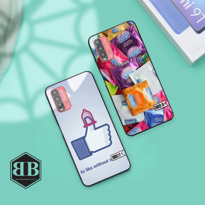 Ốp lưng kính cường lực Xiaomi Redmi 9T durex