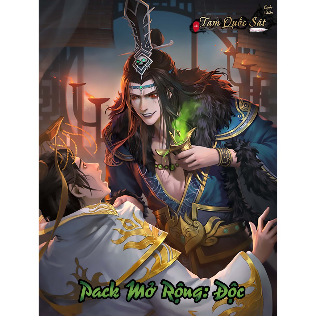 Tam Quốc Sát Pack Mở Rộng: Pack Độc ( full màu )