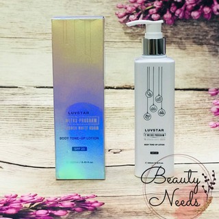 Dưỡng thể luvstar in shower white again body tone-up lotion spf 20.
