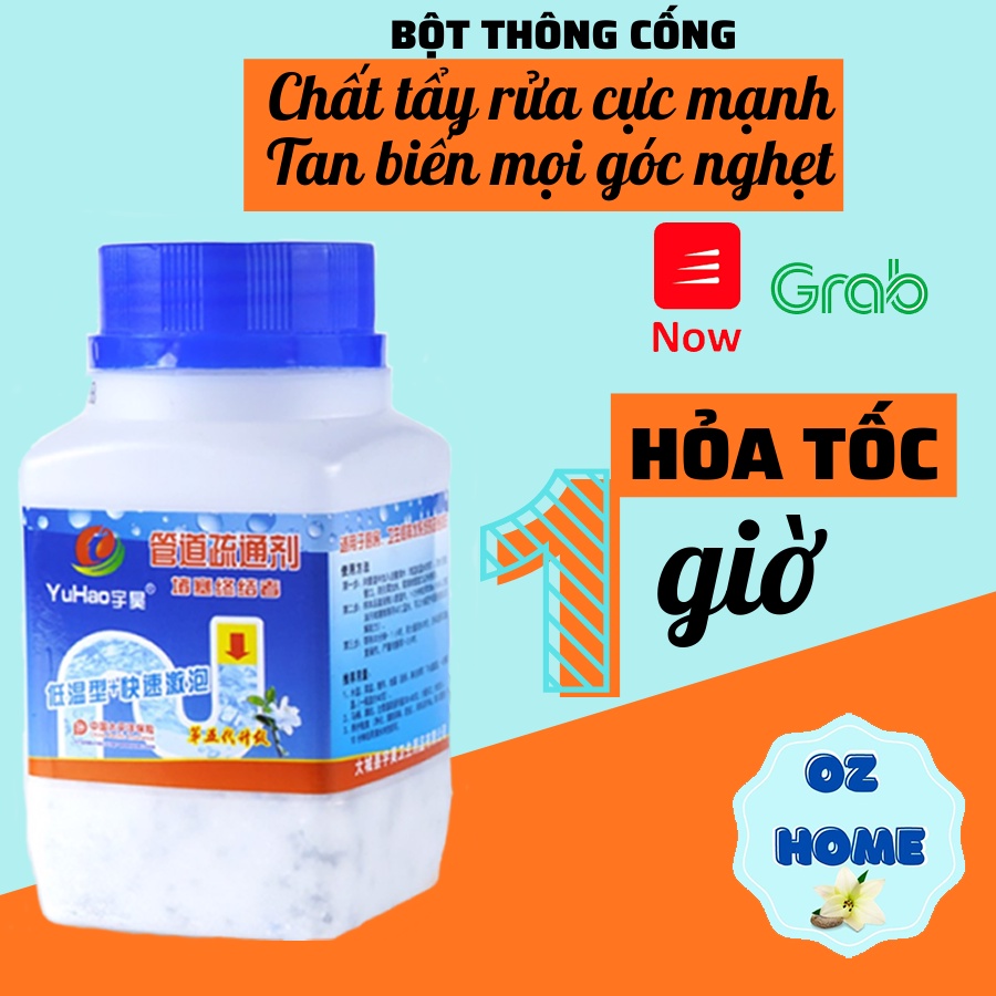 Bột Thông Bồn Cầu ⚡️ COMBO 3 HỘP Thông cống Nhật Bản, Thông Bồn Cầu, Lavabo, Bồn Rửa Bát, Thông Tắc Bồn Cầu thế hệ mới