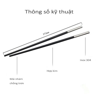 ĐŨA ĂN SỢI THỦY TINH CAO CẤP HÀN QUỐC (Hộp 10 đôi)