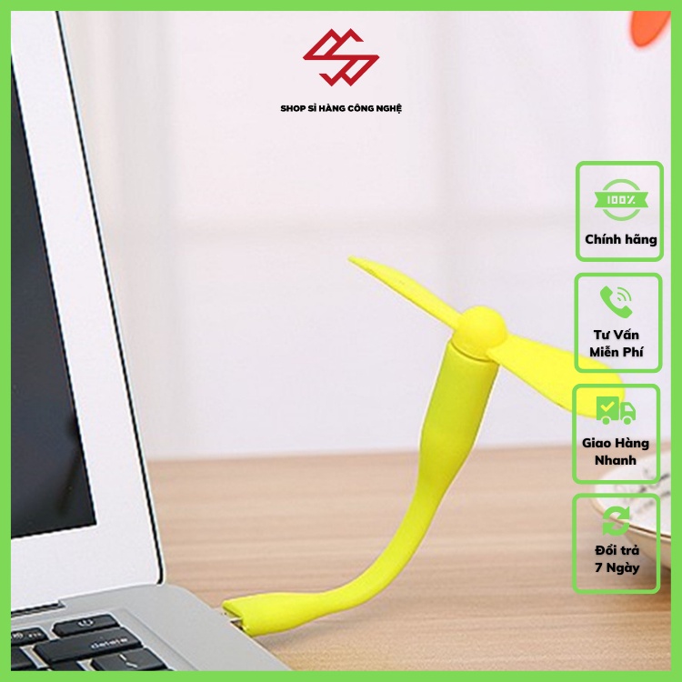 Quạt Mini Cắm Cổng USB ( Vỏ Nhựa )