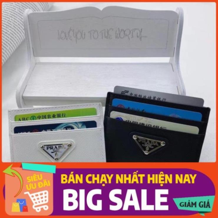 Ví đựng thẻ Atm siêu nhỏ gọn Prada nhiều màu 🔥 new :