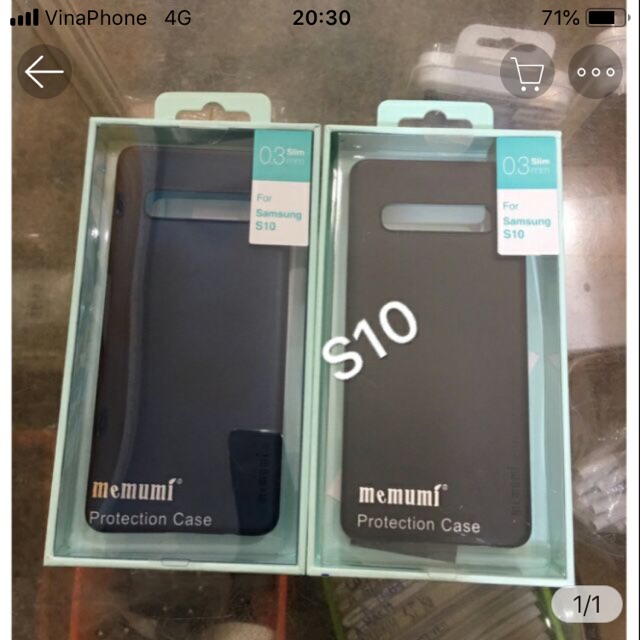 Ốp memumi cho máy galasy S10