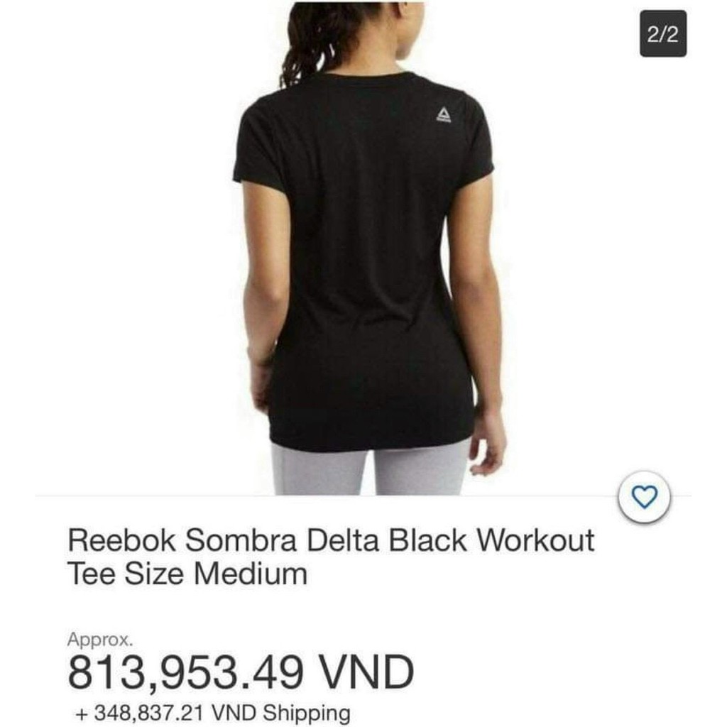 Áo tập reebok