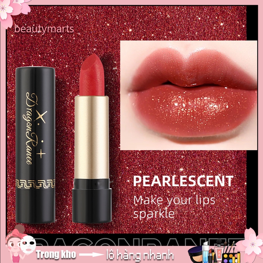 [Hàng mới về] Thỏi son môi lâu trôi chống thấm nước lên màu đậm thời trang cho nữ