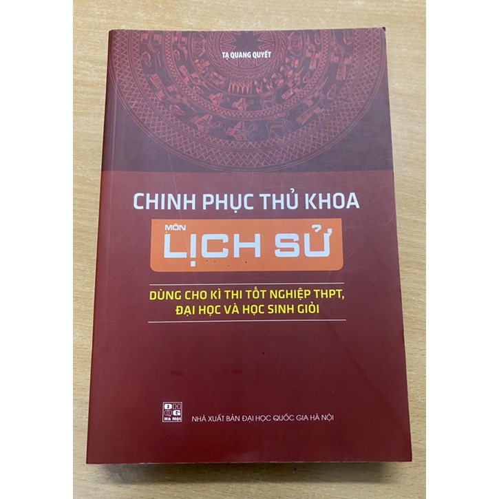 Sách - Chinh phục thủ khoa môn lịch sử