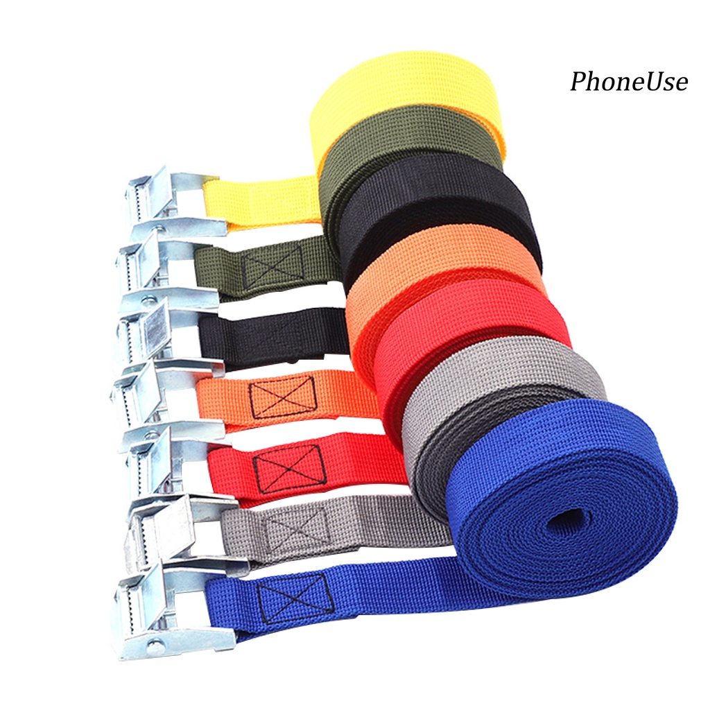 Dây đai hàng hóa dài 500CM chịu lực tốt 250 Lb không dễ đứt rách