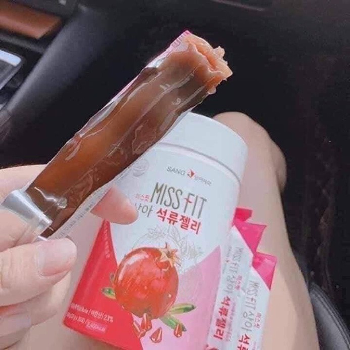 Thạch lựu bổ sung collagen đẹp da Miss Fit SANGA Hàn Quốc