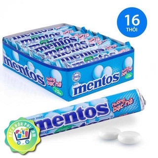 KẸO NHAI MENTOS HƯƠNG BẠC HÀ Gói 30g (Gói)