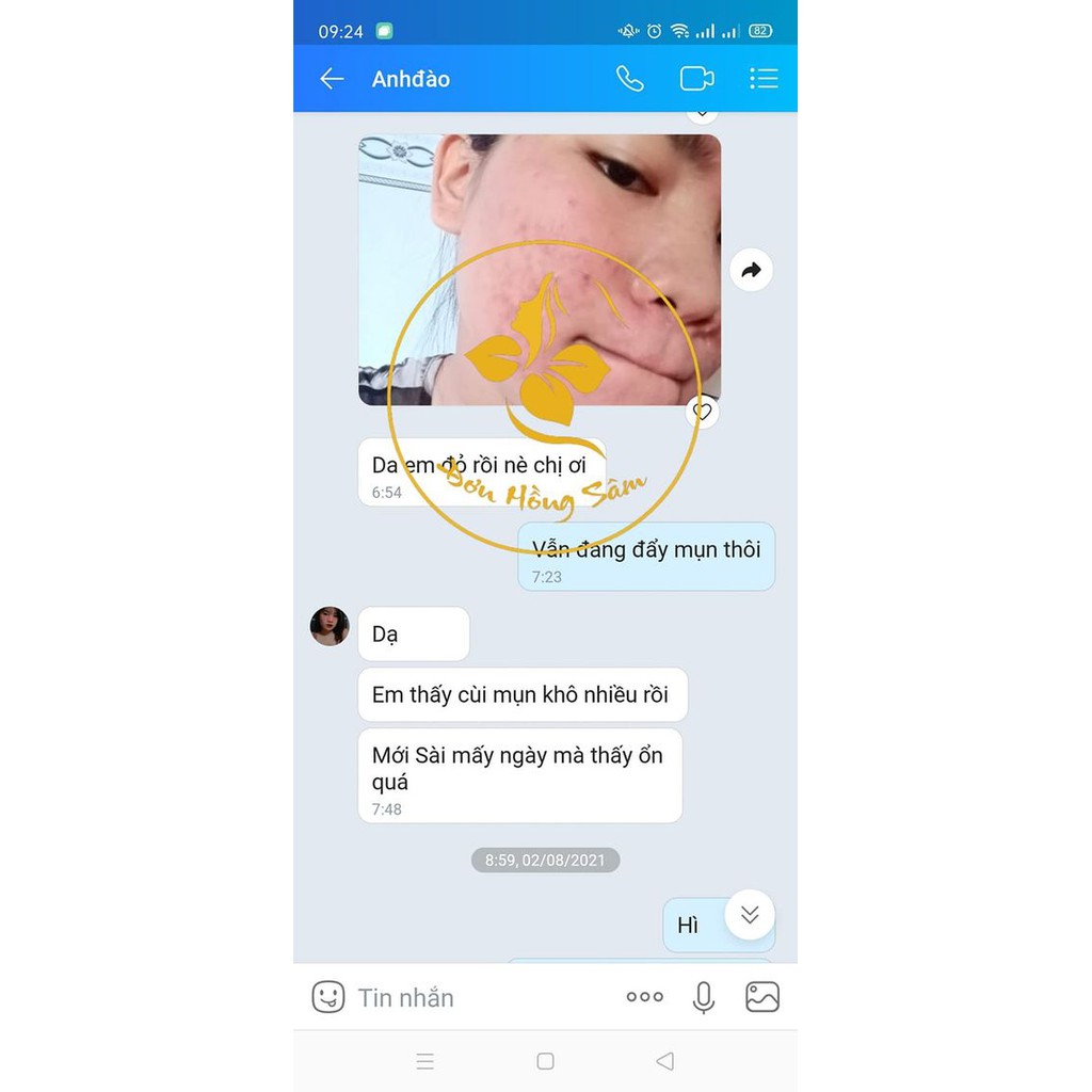 TÁI TẠO DA – SERUM VÀ BỘT RỬA MẶT THẢO MỘC ĐƠN HỒNG SÂM