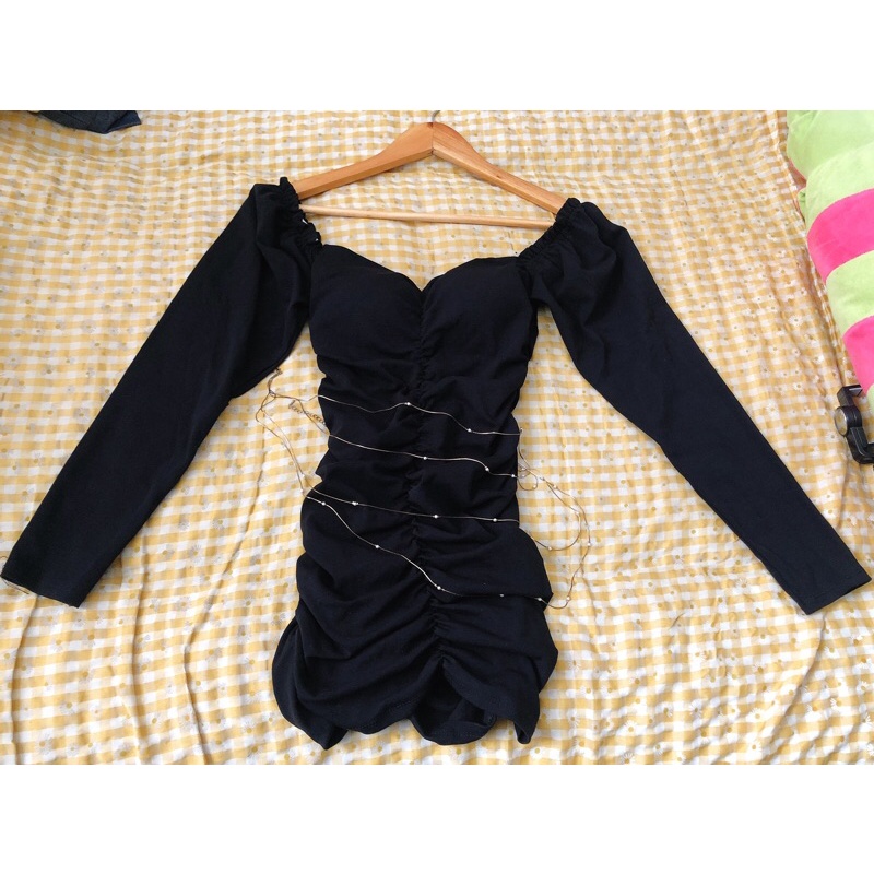 Váy Body Nhún Thun Tăm Siêu Tôn Dáng