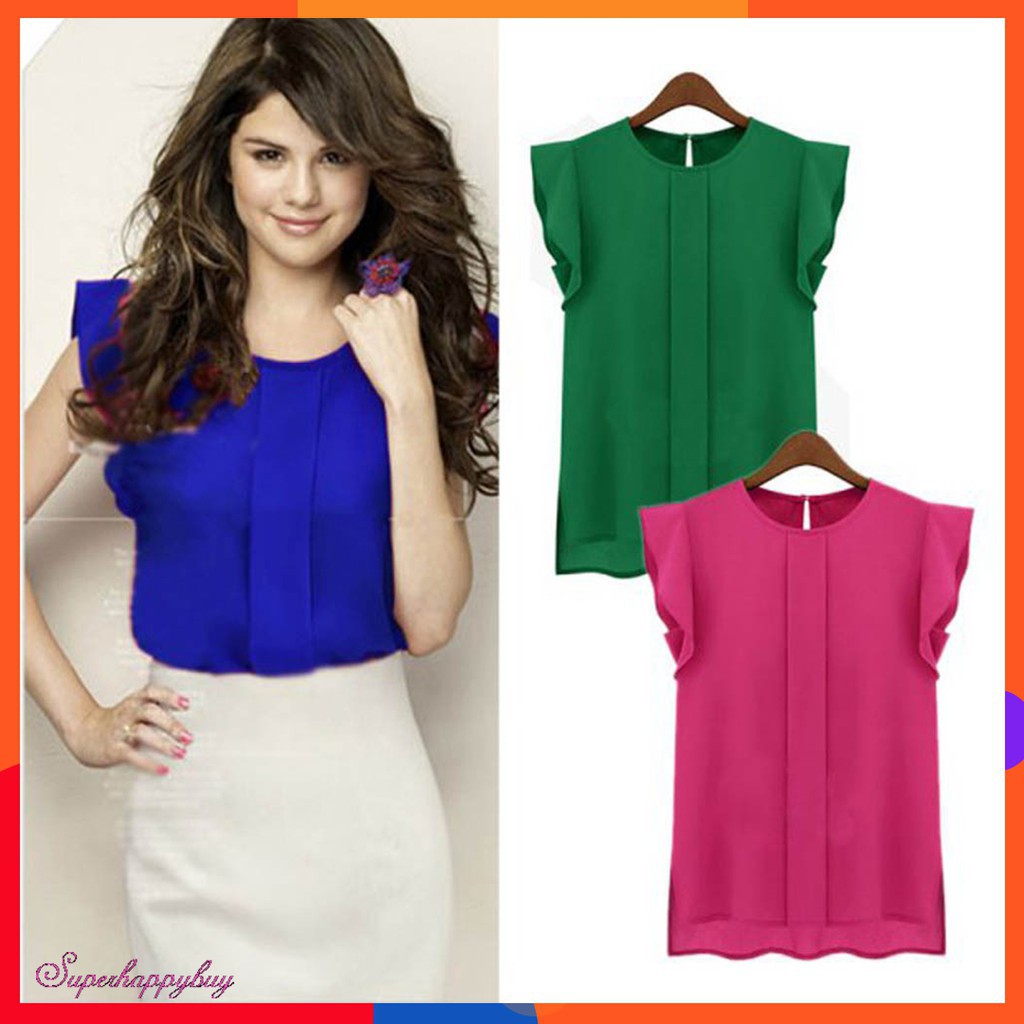 Áo nữ không tay cổ chữ V thời trang quyến rũ