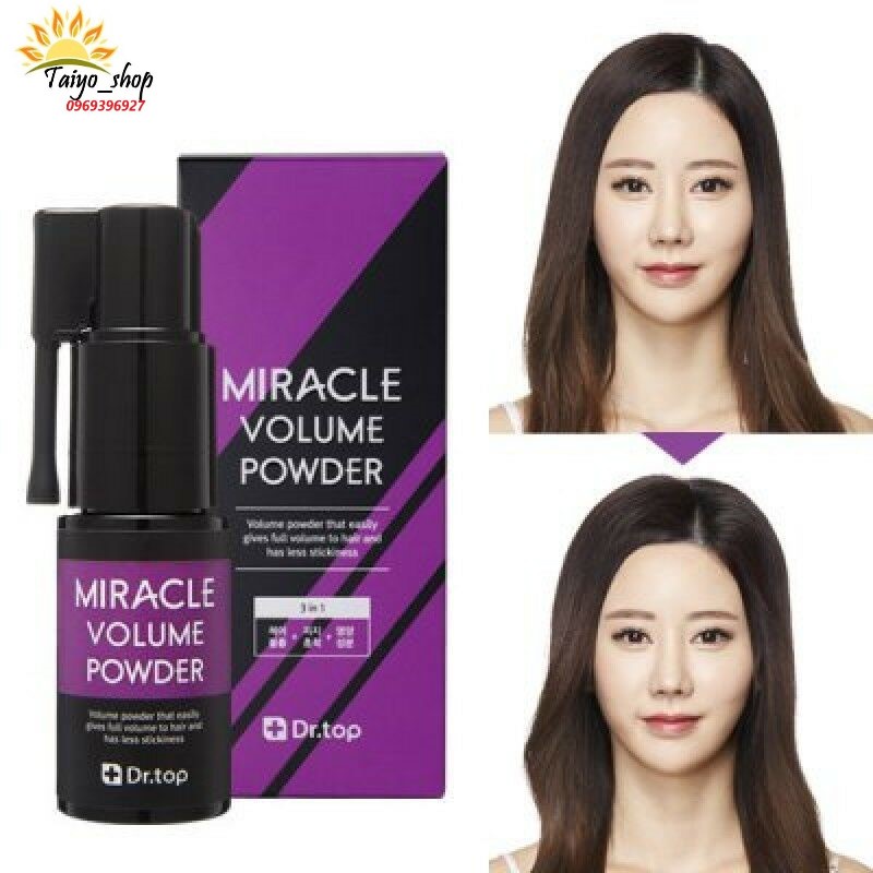 Xịt phồng tóc Dr.Top Miracle Volume Powder 3,5g