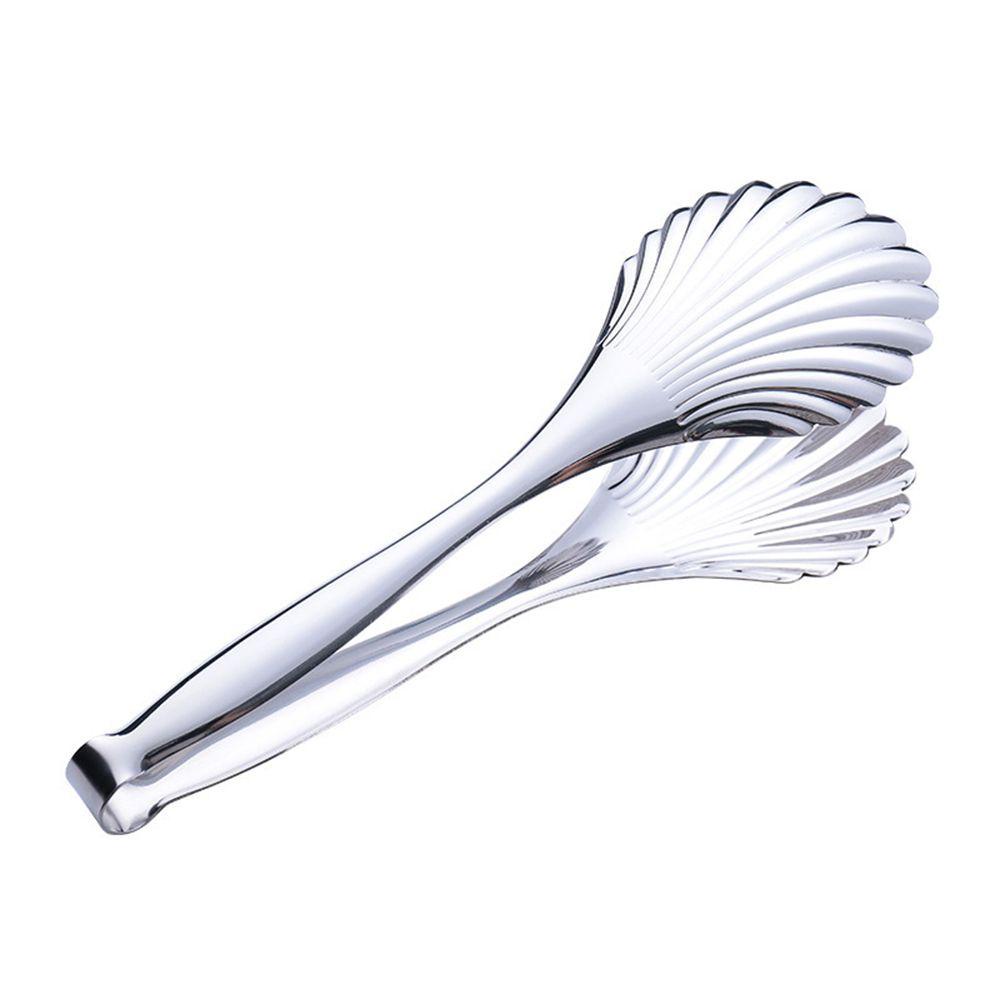 YNATURAL Kẹp Gắp Thức Ăn Bằng Thép Không Gỉ Cách Nhiệt Chống Dính Tiện Dụng Cho Nhà Bếp