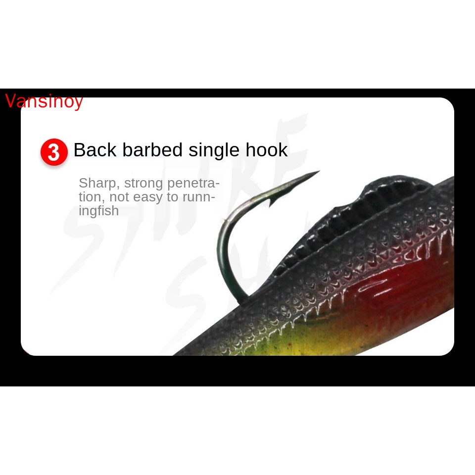 Mồi Câu Cá Giả Bằng Nhựa Mềm 8.5cm / 9.5g Chất Lượng Cao
