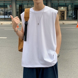 Áo thun sát nách - áo thun 3 lỗ trơn basic unisex nam nữ form rộng thời trang hàn quốc ullzang nupakachi