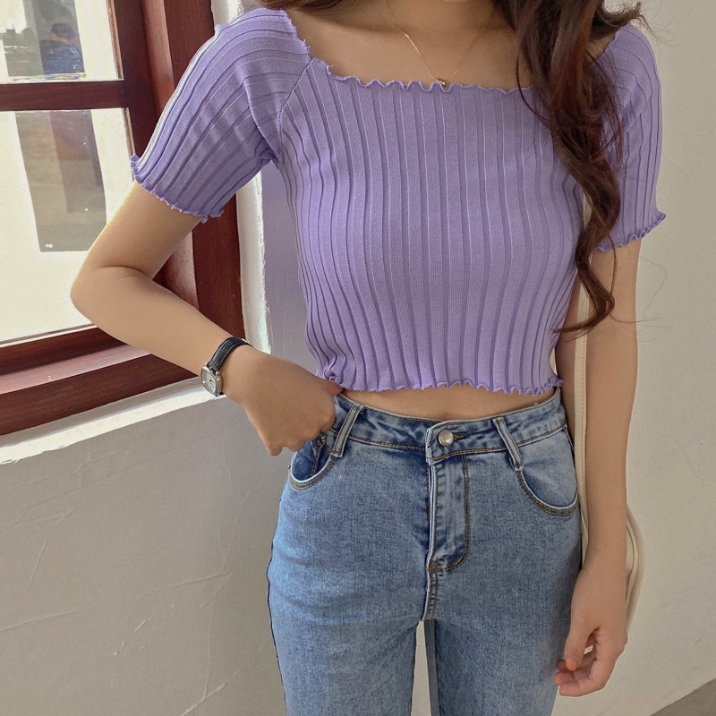 women t-shirts new fashion ulzzang solid  color | BigBuy360 - bigbuy360.vn