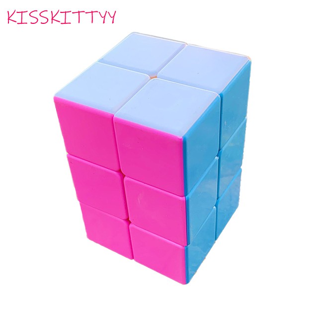 kisskittyy  2x3x3 Speed Cube Stickerless Smooth Magic Cubes Profession Puzzle Cube for Children infinity cube magic rubik blocks Good rubik blocks