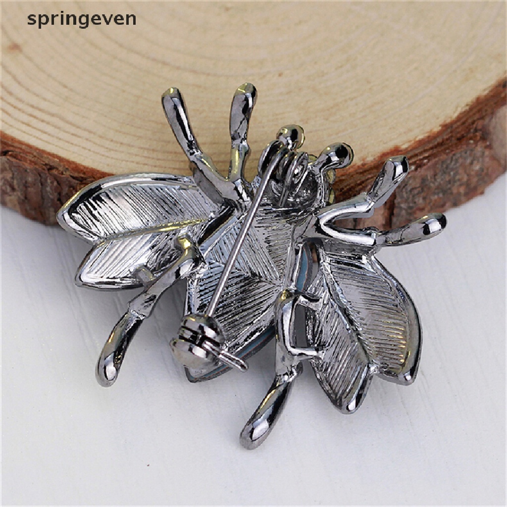 springeven New Cute Bee Pin Brooch Gift Women Jewelry Party Brial Wedding Accessory Fashion RFT