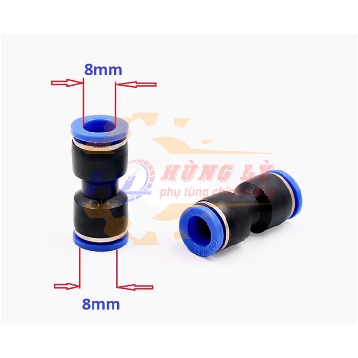 Cút nối nhanh F8*8 nhựa phụ tùng ô tô Hùng Lỳ