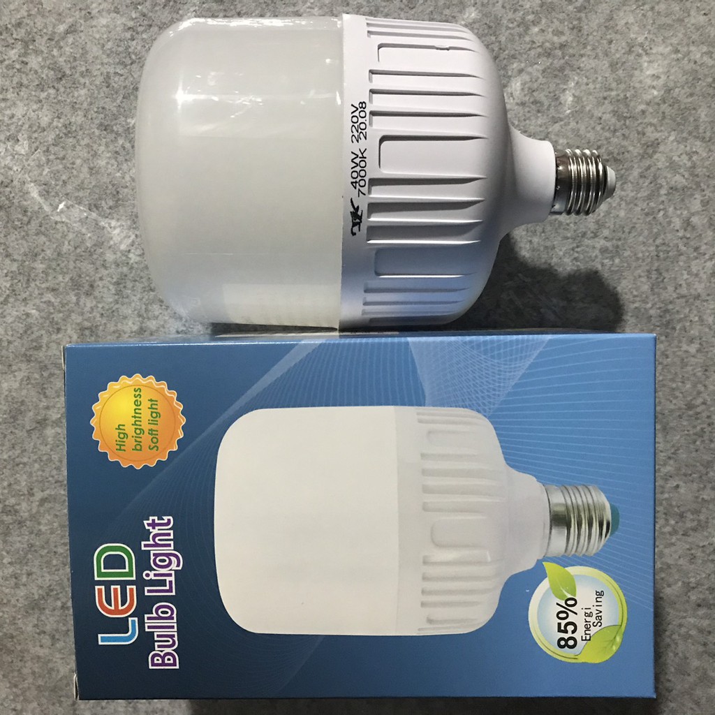 [FREESHIP] Bóng Đèn Led Tròn 40W, Bóng Đèn Tròn