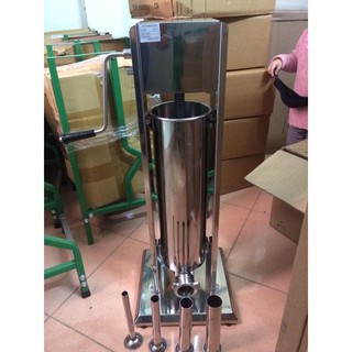 Máy đùn xúc xích quay tay 3 lít, máy đùn nạp xưởng