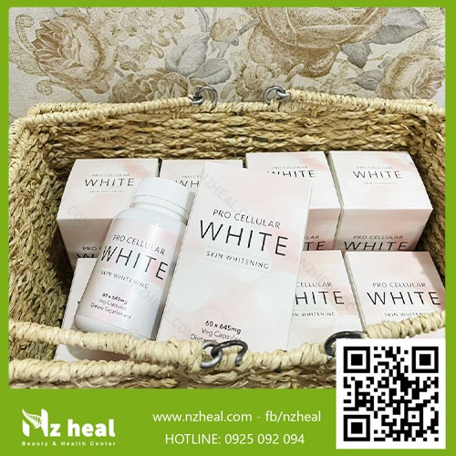 [Hỏa tốc] Viên uống sáng da Deep Blue Health PRO CELLULAR WHITE 60 viên