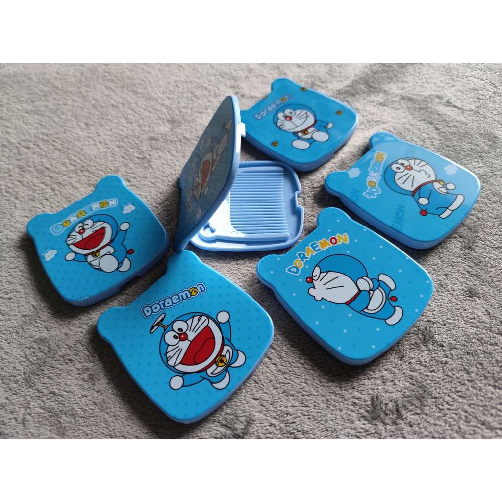 Bộ Gương Lược Cầm Tay Mini Dễ Thương Nhiều Mẫu Đa Dạng