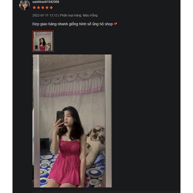 Set babydoll hai dây kèm quần siêu xinh PLS16