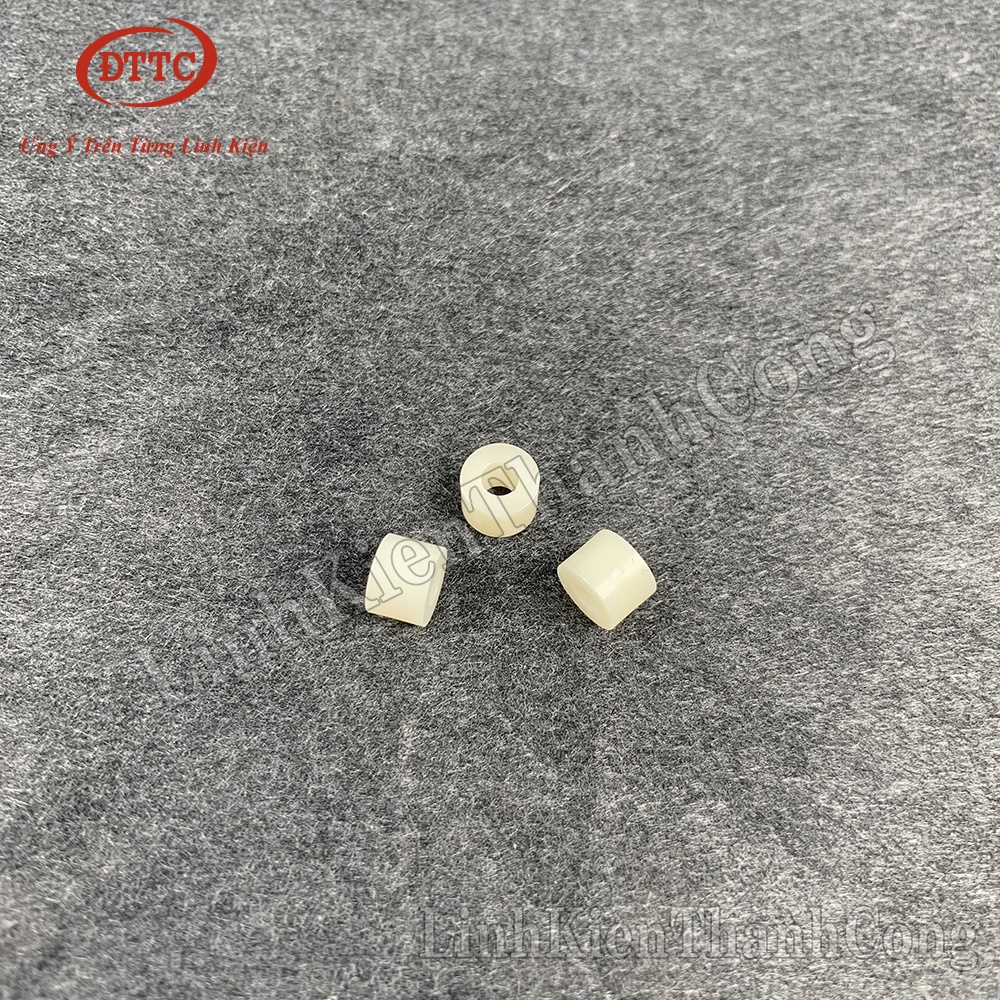 Bộ 5 Chiếc Cọc Nhựa Tròn M3 Cao 5mm 8mm 10mm 12mm 15mm