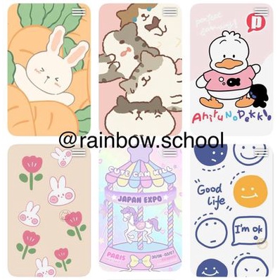 Miếng decal in theo yêu cầu dán máy tính bỏ túi cầm tay casio vinacal thỏ carot