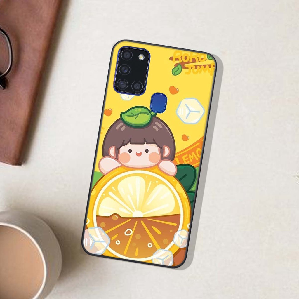Ốp lưng Samsung A21S in hình Gấu xinh xắn, Bò sữa đáng yêu,  ĐẸP -  RẺ - XINH - ĐỘC ĐÁO