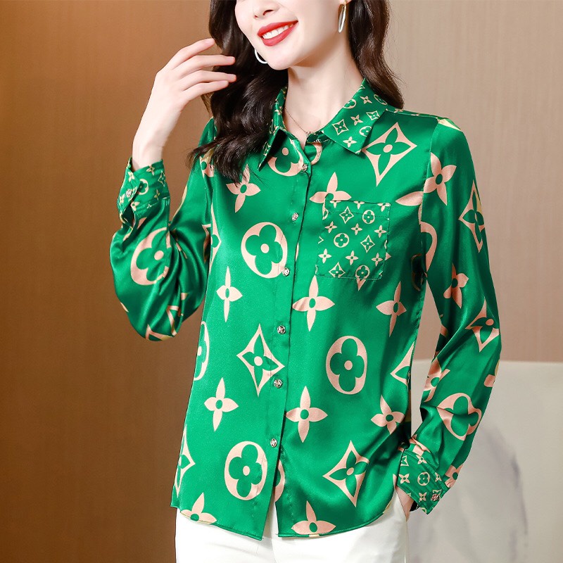 M117932 Áo sơ mi nữ dài tay hàng nhập