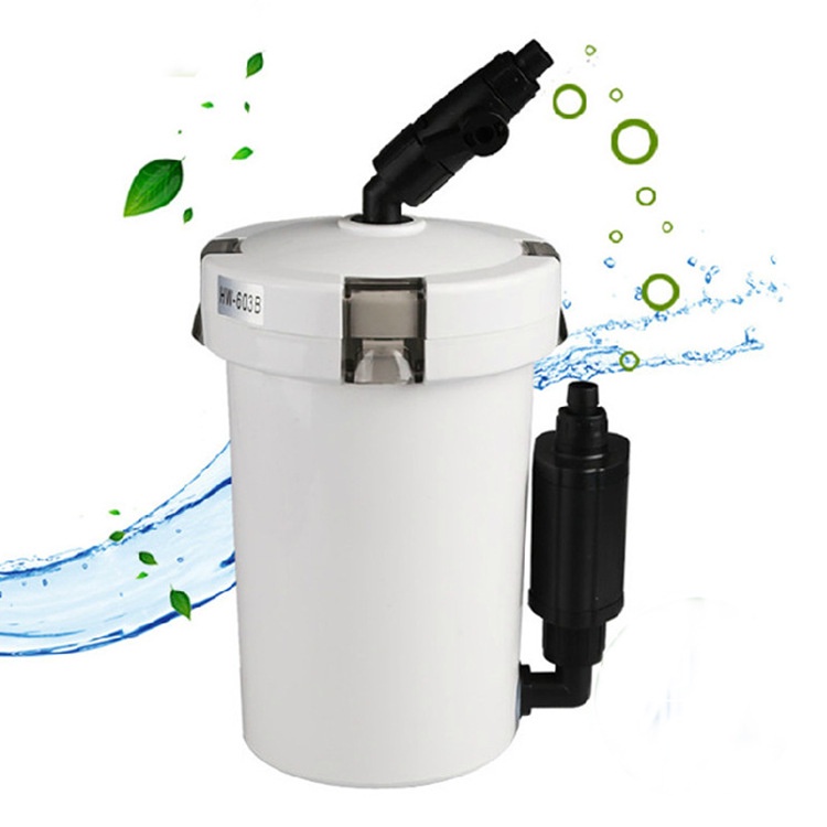 Lọc thùng bể cá Sunsun HW-603B cho bể cá trong nhà (vận hành ổn định, êm ái, tiết kiệm điện)