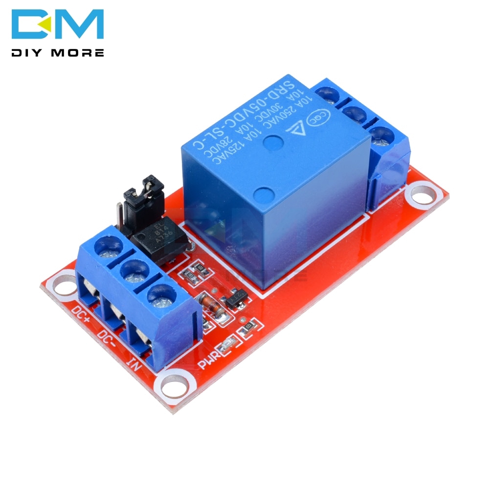 Bảng Mạch Mô Đun Rơ Le 1 Kênh 5V 9V 12V 24V Hỗ Trợ Tốc Độ Cao Và Thấp Cho Arduino