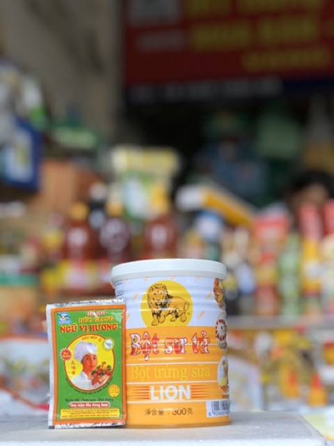 -  BỘT SƯ TỬ - BỘT TRỨNG SỮA LION - 300G - TẶNG NGŨ VỊ HƯƠNG CAO CẤP ĐỨC GIANG