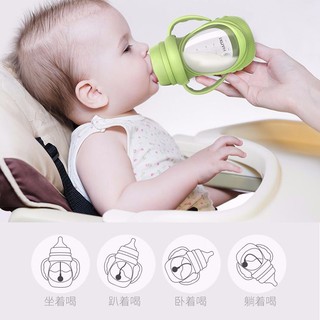Bình Sữa Silicon Chống Tràn Cho Bé