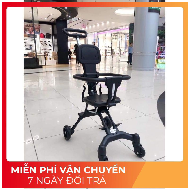 XE ĐẨY GẤP GỌN ĐẢO 2 CHIỀU CÓ ĐỆM SIÊU HÓT HÍT