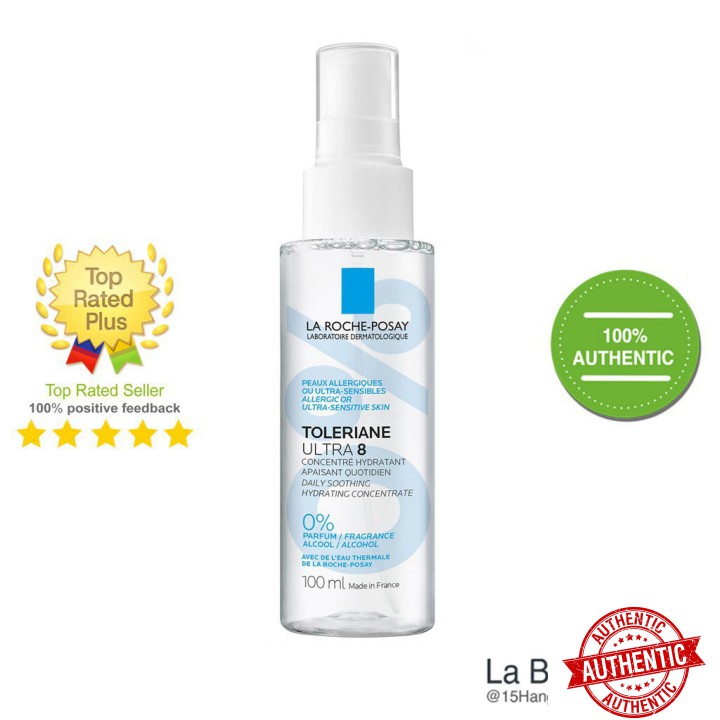 [Mã chiết khấu giảm giá chính hãng] La Roche-Posay Toleriane Ultra 8 Face Mist - Xịt Cấp Nước Cho Da 100ml