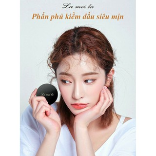 Phấn Phủ Bột Kiềm Dầu Làm Mịn Màng Da Lameila