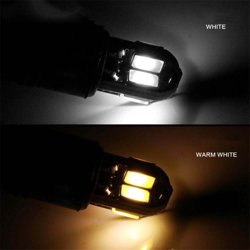 Bộ 10 Đèn LED W5W T10 5730 8SMD N8U7 Cho Xe Hơi