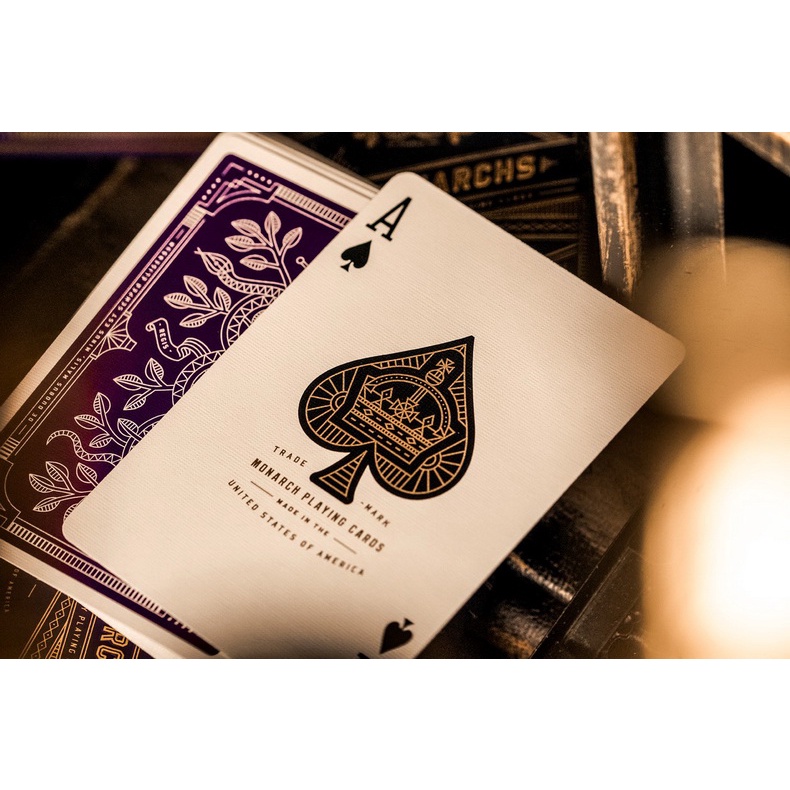 Bộ Thẻ Bài Trò Chơi theory11 monarchs Màu Tím