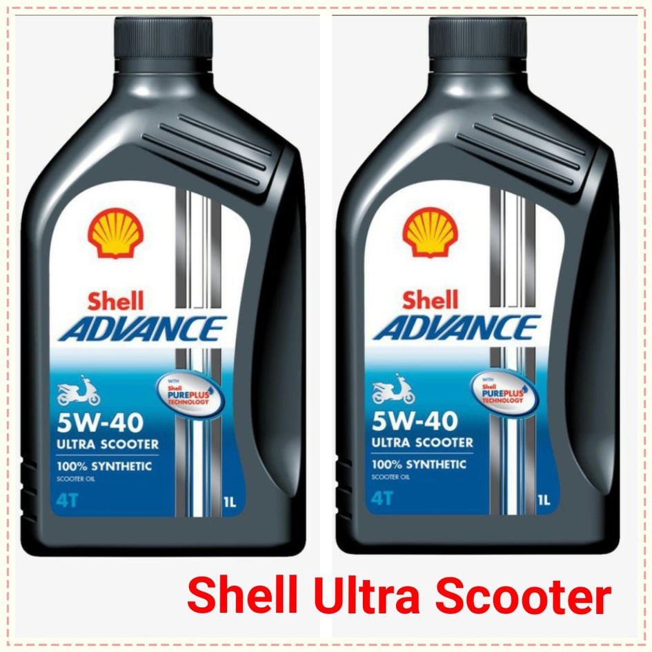 " CHÍNH HÃNG " Nhớt Shell Advance Ultra Scooter 5W40