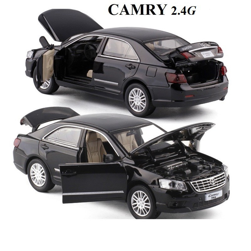 Đồ chơi xe mô hình ô tô Camry 2.4G bằng sắt tỉ lệ 1:32 xe có âm thanh và đèn mở được cửa  hàng Quảng Châu