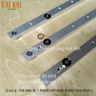 Thanh trượt nhôm