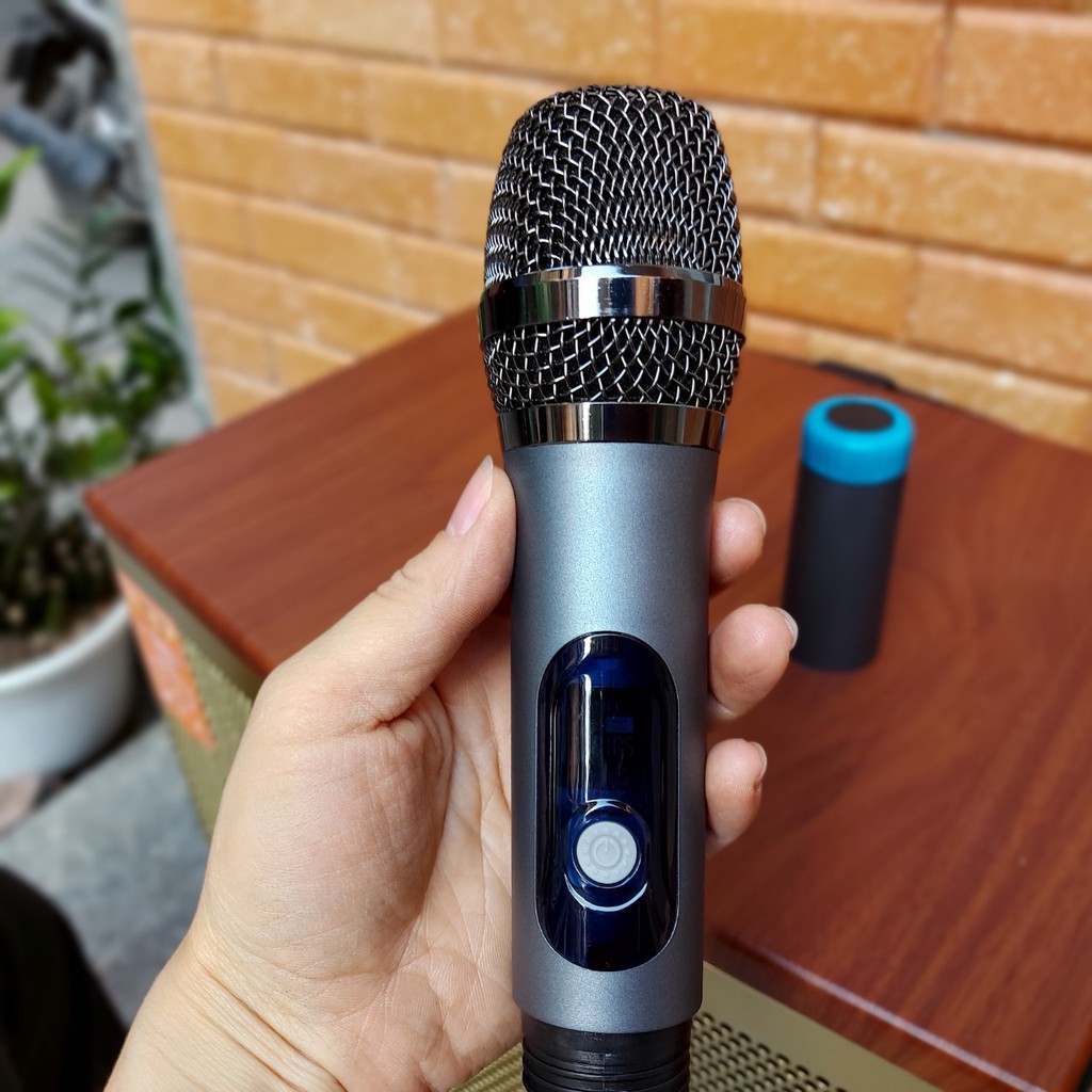 Loa kéo 2 tay mic thùng gỗ hàng công ty nghe hát cực chất