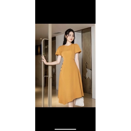 Đầm công sở dáng dài